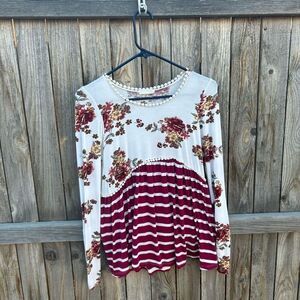 Twenty Second blouse long sleeve size small
